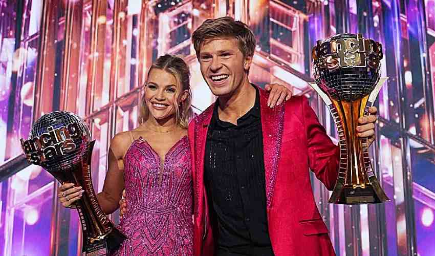 Robert Irwin DWTS win