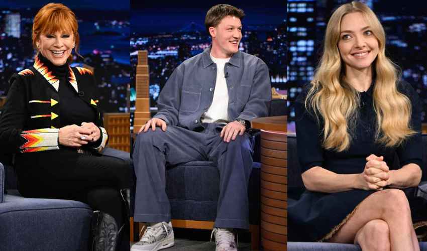 Amanda Seyfried at Jimmy Fallon Tonight Show
