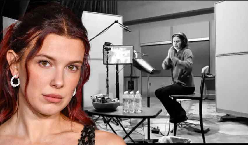 Millie Bobby Brown Watching Final Scene